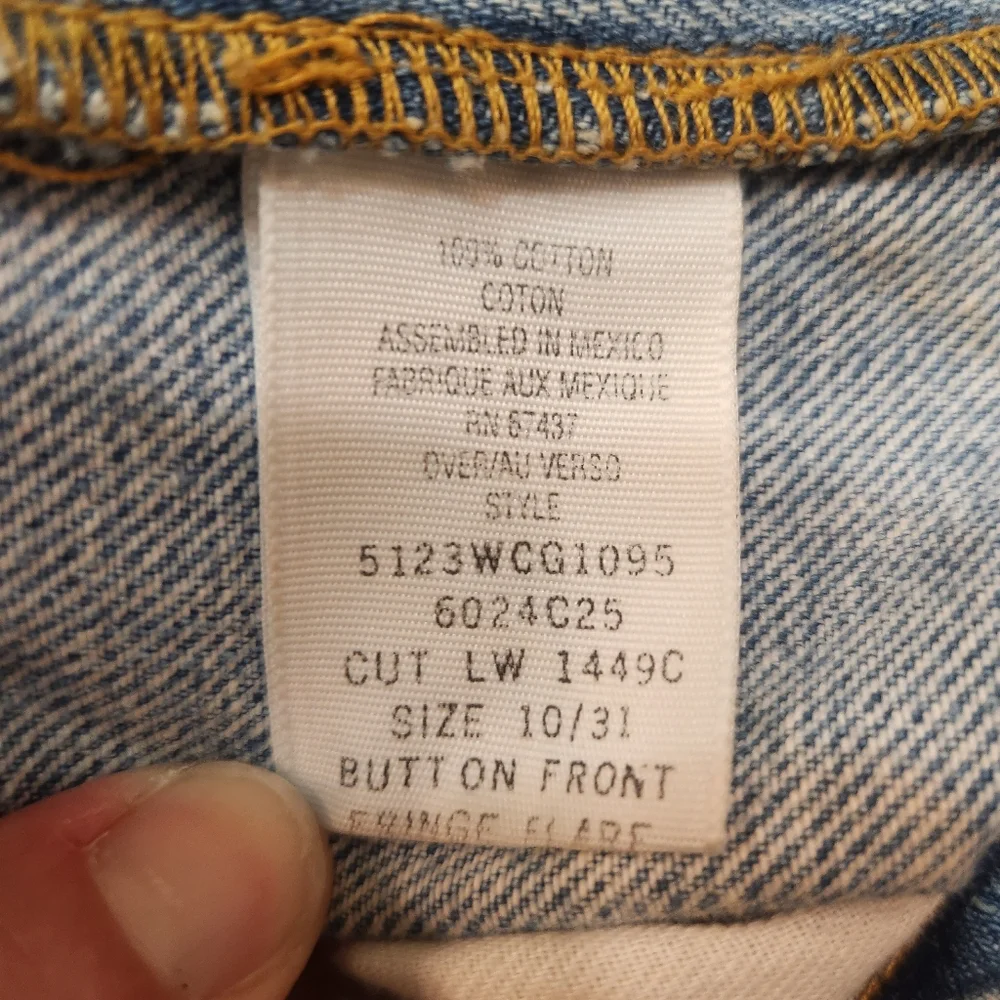 Vintage Polo Ralph Lauren Jeans Size 10/31 - Picture 5 of 8